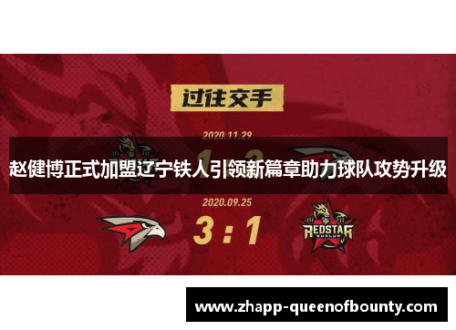 赵健博正式加盟辽宁铁人引领新篇章助力球队攻势升级 赵健博正式加盟辽宁铁人引领新篇章助力球队攻势升级
